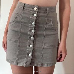 Altard State lightly worn denim skirt